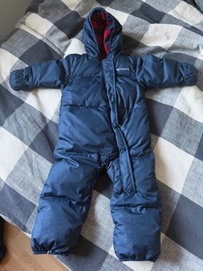 Columbia Navy Puffer Snow Suit 18-24m